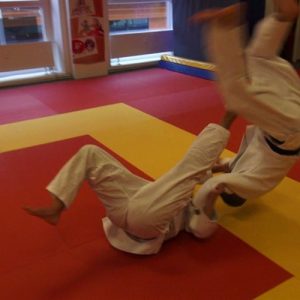 Andrea judo lesson-0